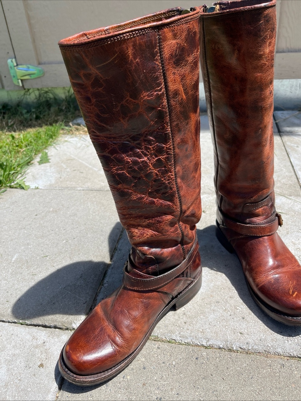 Freebird by Steven Brown Leather Boots Sz 8